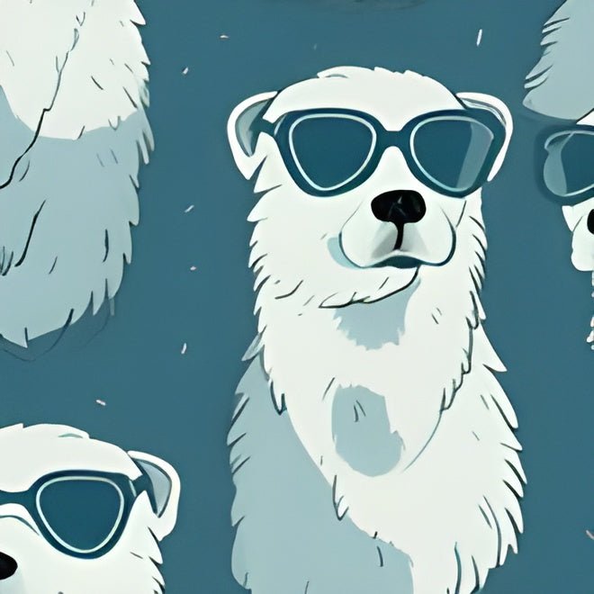 Chillin' Polar Bears Collection: Cool Shades Design Collection - Pattern Symphony