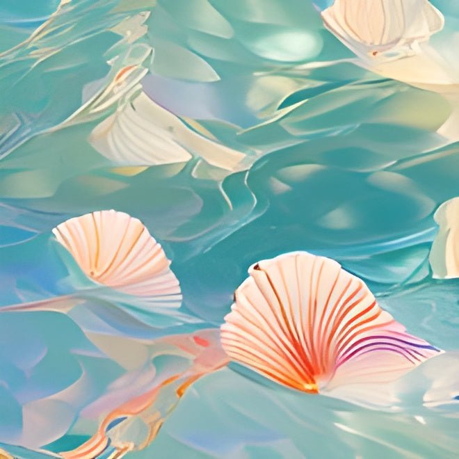 Watercolour Seashell: Wonders - Pattern Symphony