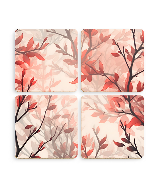 Redbud Tree Blossom - Pack of 4 Coasters