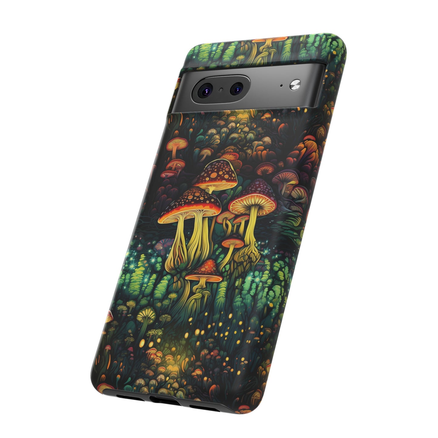 Neon Hallucinations: An Illuminated Autumn Spectacle - Tough Phone Case