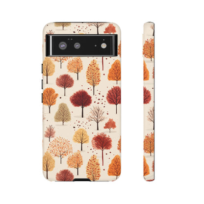 Gradient Grove: Autumn's Diverse Palette - Tough Phone Case