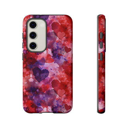 Crimson Affection - Phone Case