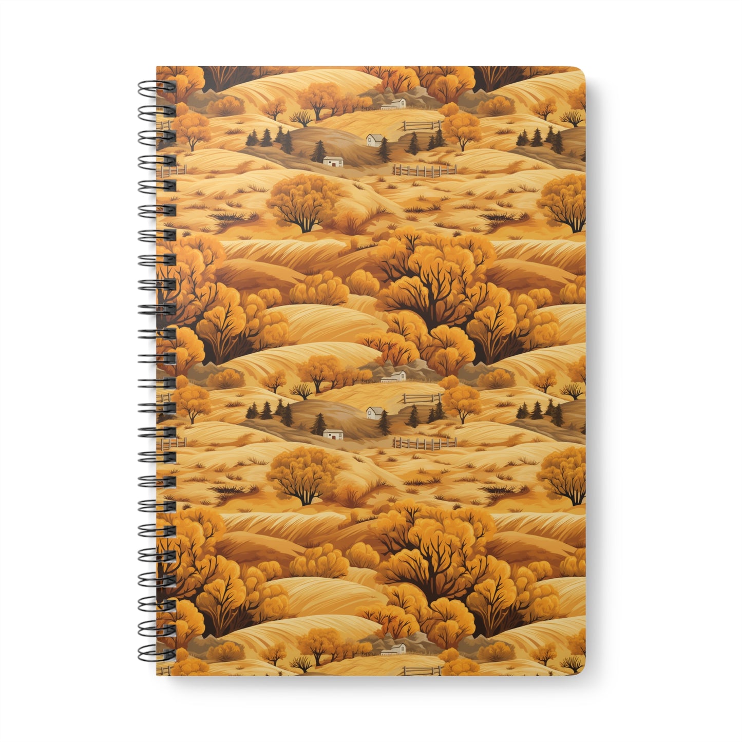 Rural Rhapsody: Early Autumn Farm Tales - Notebook (A5)