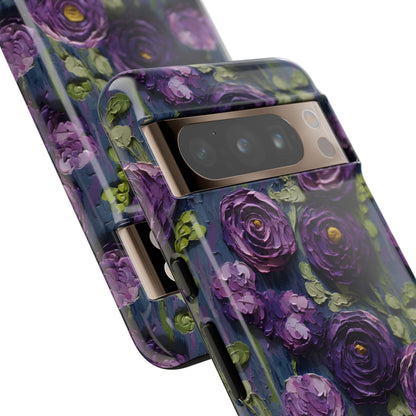 Royal Purple Rosettes - Phone Case