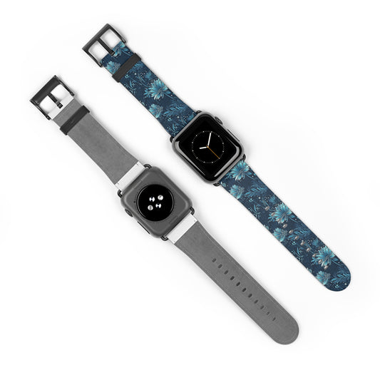 Metallic Blue Scilla - Shimmering Spring - Apple Watch Strap
