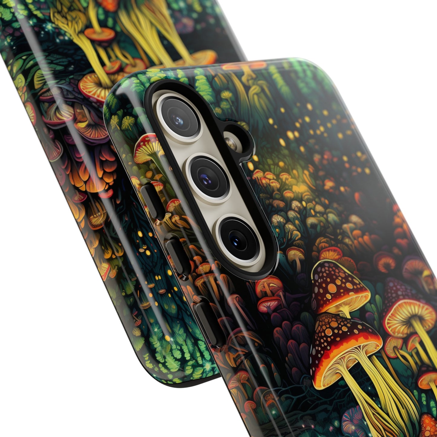 Neon Hallucinations: An Illuminated Autumn Spectacle - Tough Phone Case