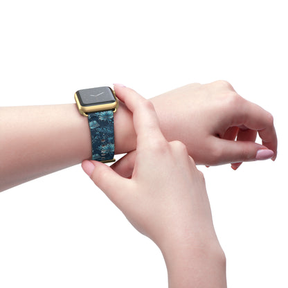 Metallic Blue Scilla - Shimmering Spring - Apple Watch Strap