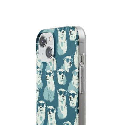 Chillin' Polar Bears Flexible Phone Case