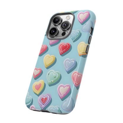 Candy Hearts - Phone Case