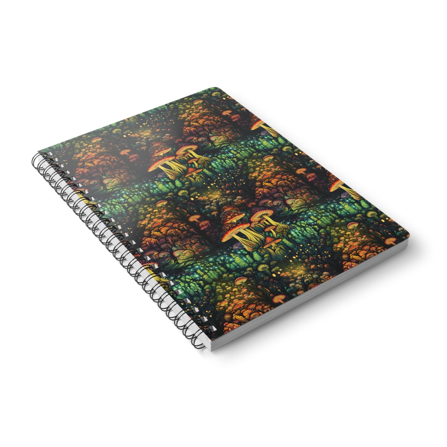 Neon Hallucinations: An Illuminated Autumn Spectacle - Notebook (A5)