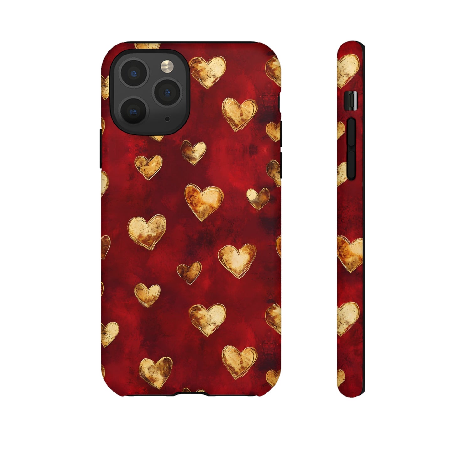 Midas Touch: Gilded Hearts - Phone Case