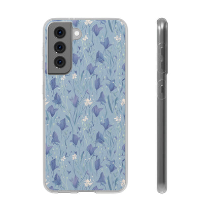 Enchanting Bluebell Harmony Phone Case - Captivating Floral Design - Spring Collection - Flexi Cases Phone Case Pattern Symphony   