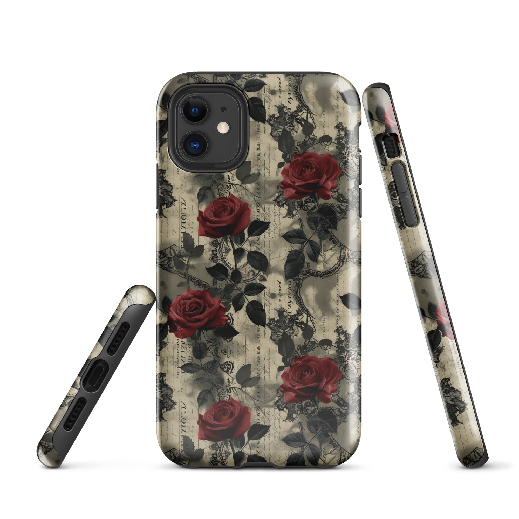 Poetic Blooms - iPhone Case