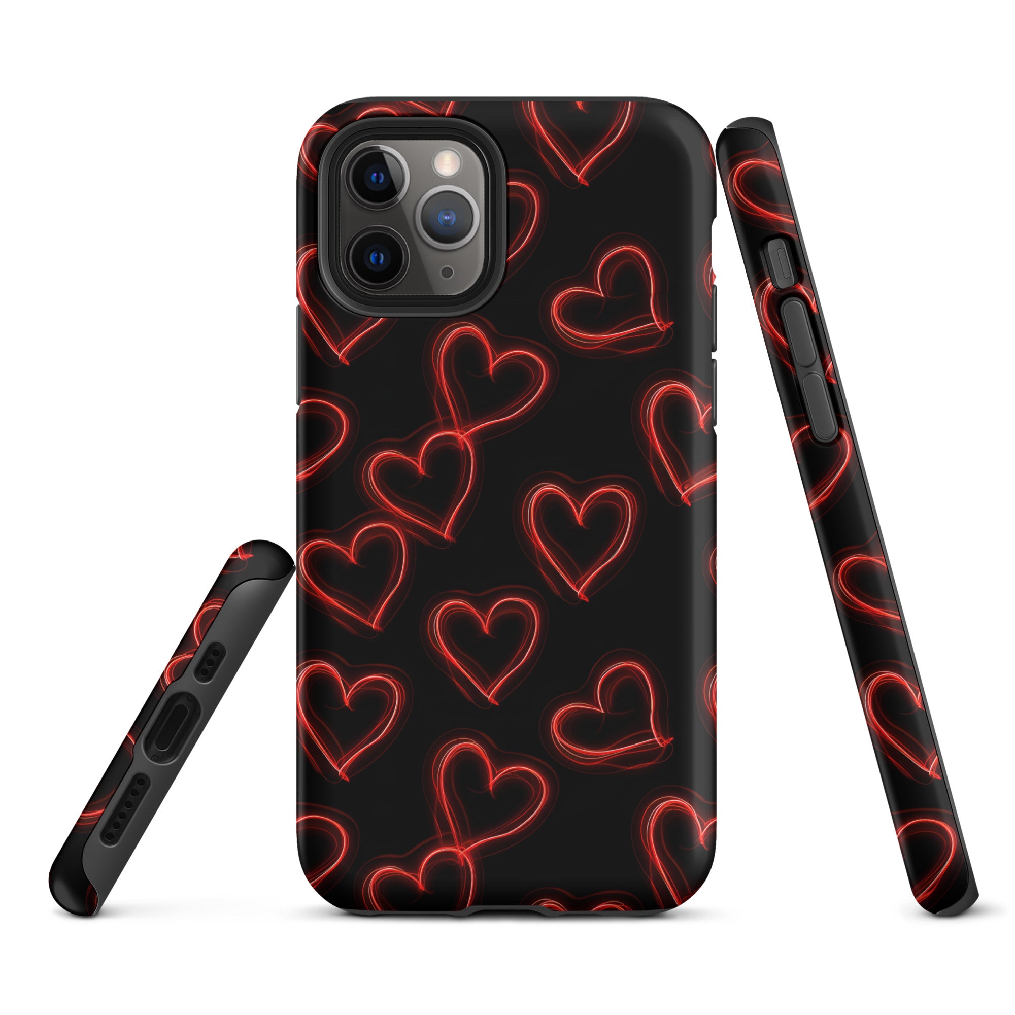 Neon Heartbeat - iPhone Case