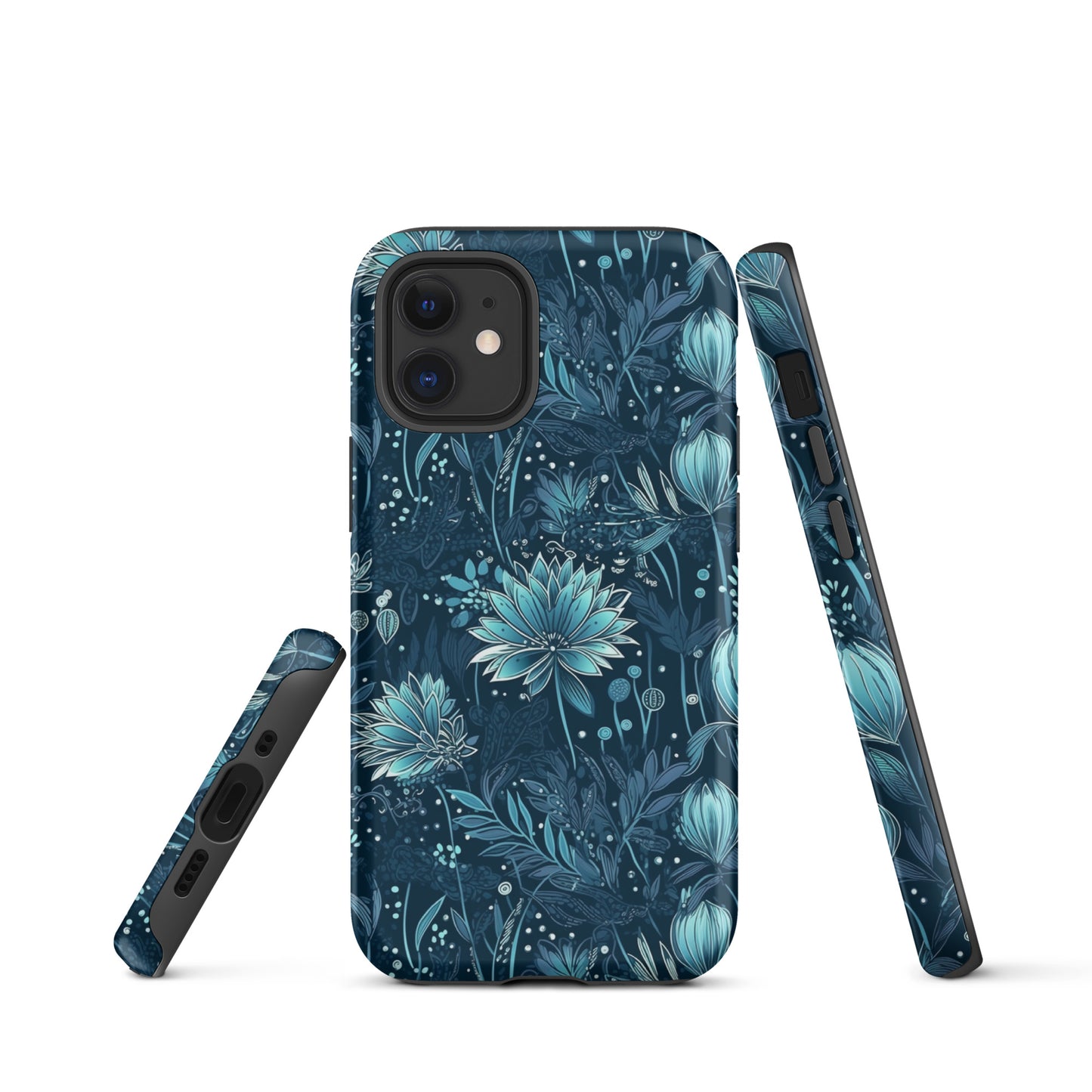 Metallic Blue Scilla - Shimmering Spring - iPhone Case