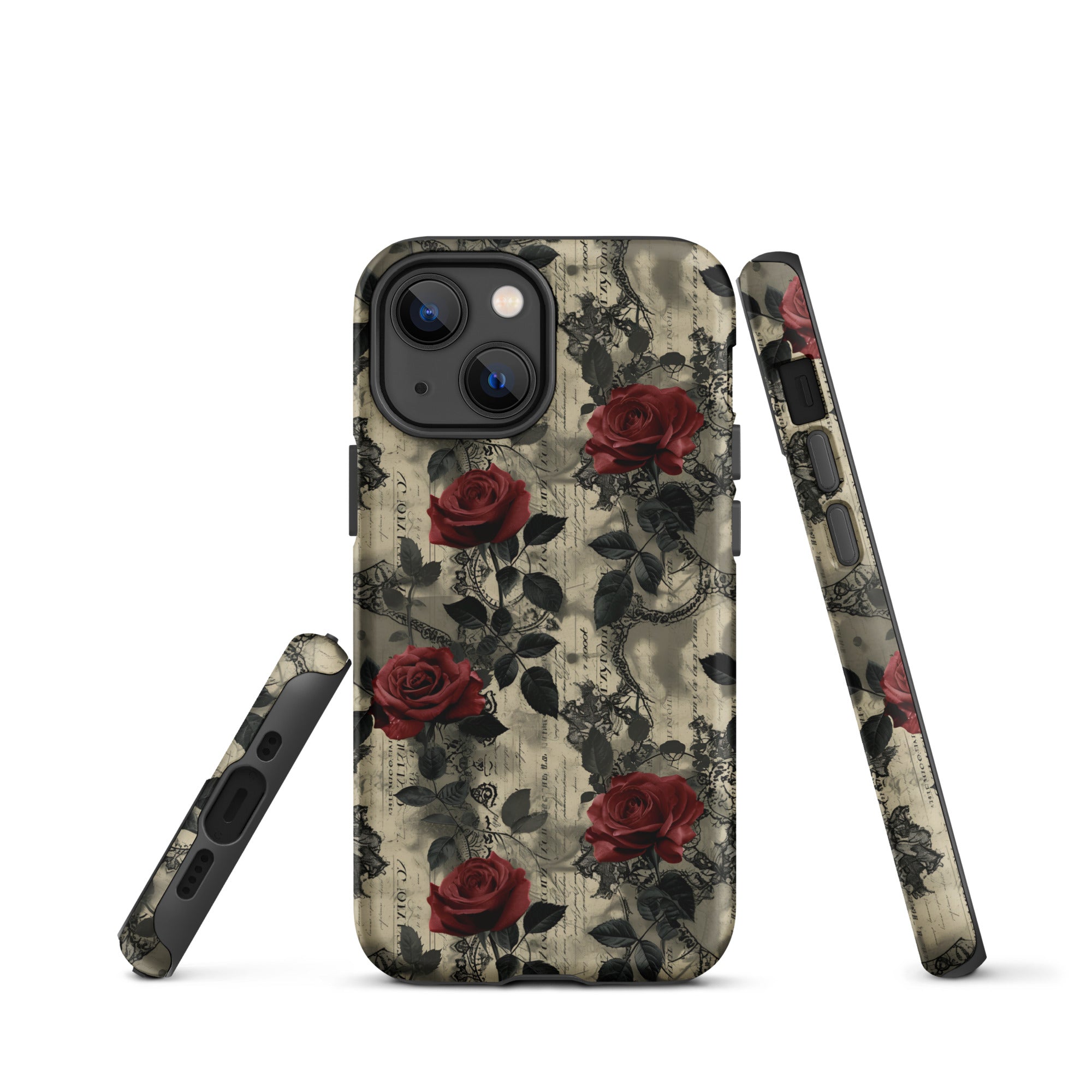 Poetic Blooms - iPhone Case