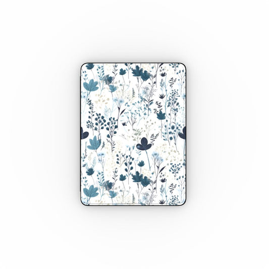 Serene Blue Wildflower - Tranquil Meadow - iPad Case