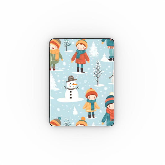 Snowflake Dance - Winter Whimsy - iPad Case