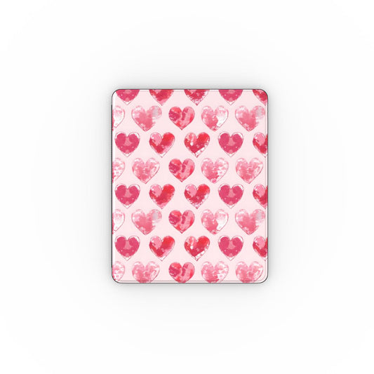 Blotted Love: Blush Strokes - iPad Case