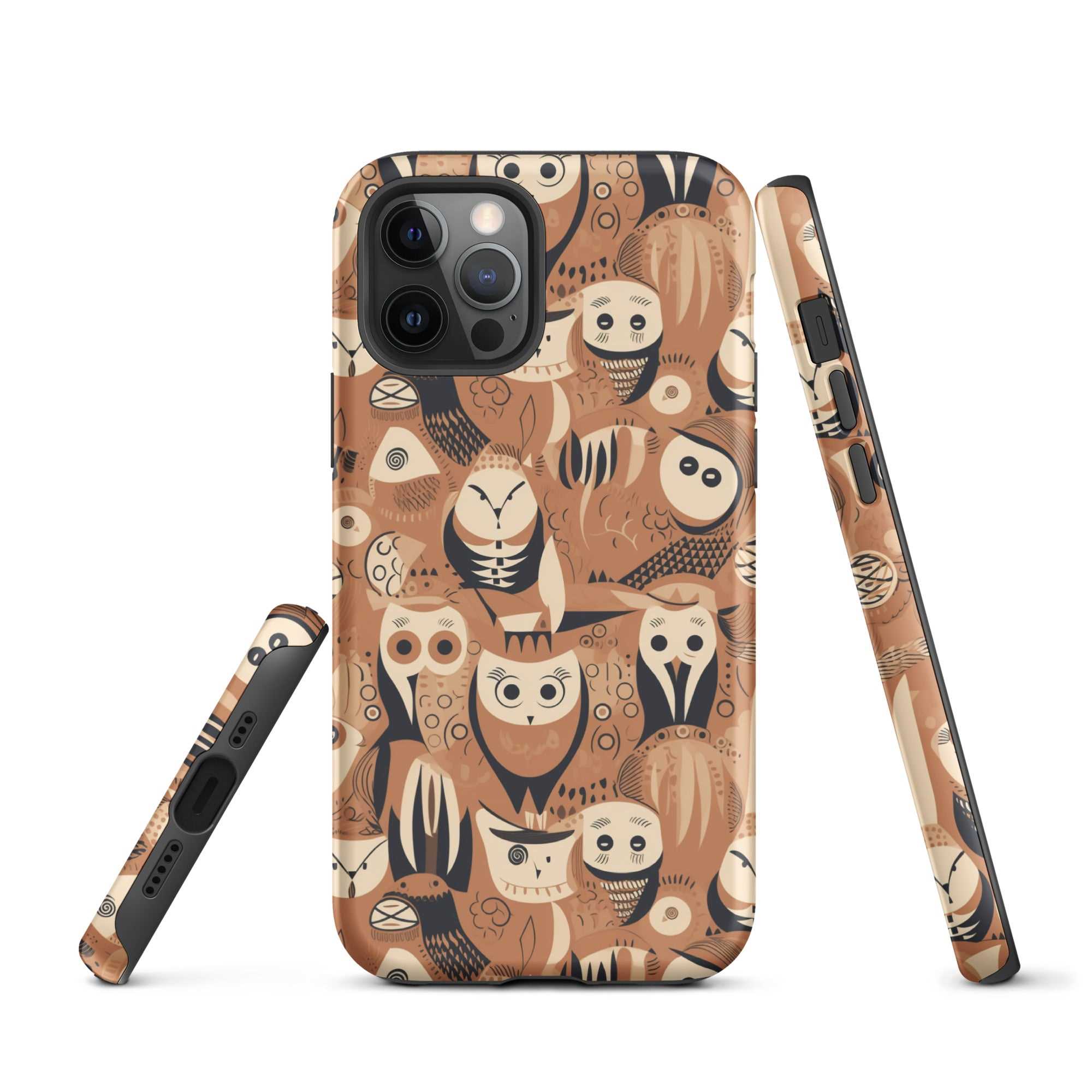 Abstract Owl - Harmony - iPhone Case - Pattern Symphony