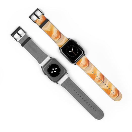 Amber Waves - The Breath of Autumn - Apple Watch Strap - Pattern Symphony