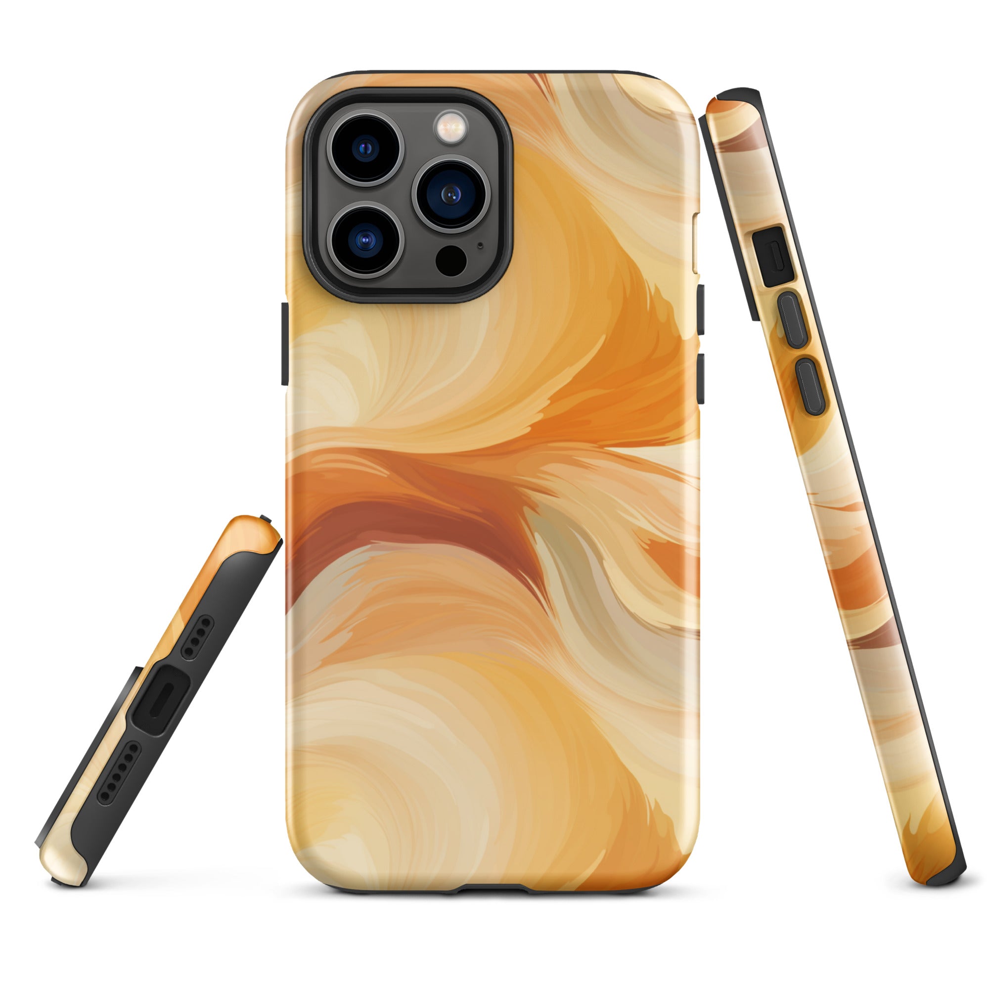 Amber Waves - The Breath of Autumn - iPhone Case - Pattern Symphony