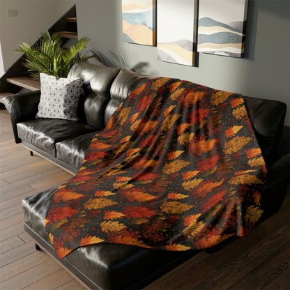 Bronzed Forest: A Chromatic Landscape - The Ideal Throw for Sofas - Pattern Symphony