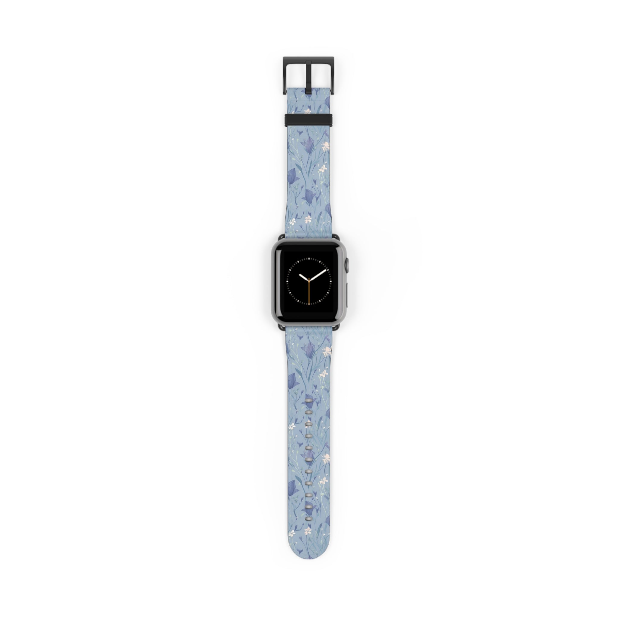 Enchanting Bluebell Harmony - Apple Watch Strap - Pattern Symphony