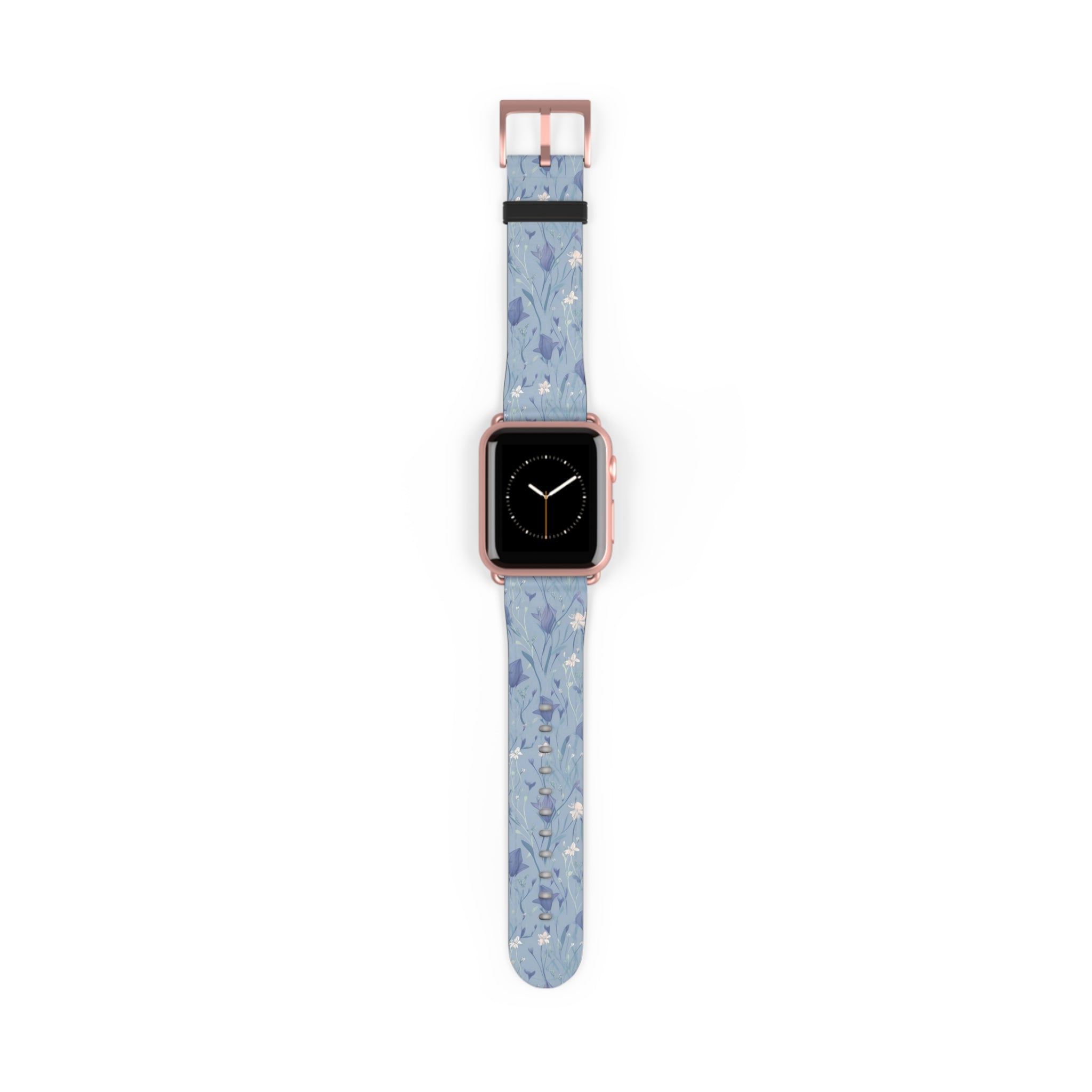 Enchanting Bluebell Harmony - Apple Watch Strap - Pattern Symphony