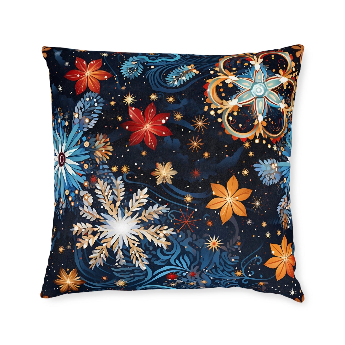 Frost Mural - Celestial Swirl - Sofa and Chair Cushion - Pattern Symphony