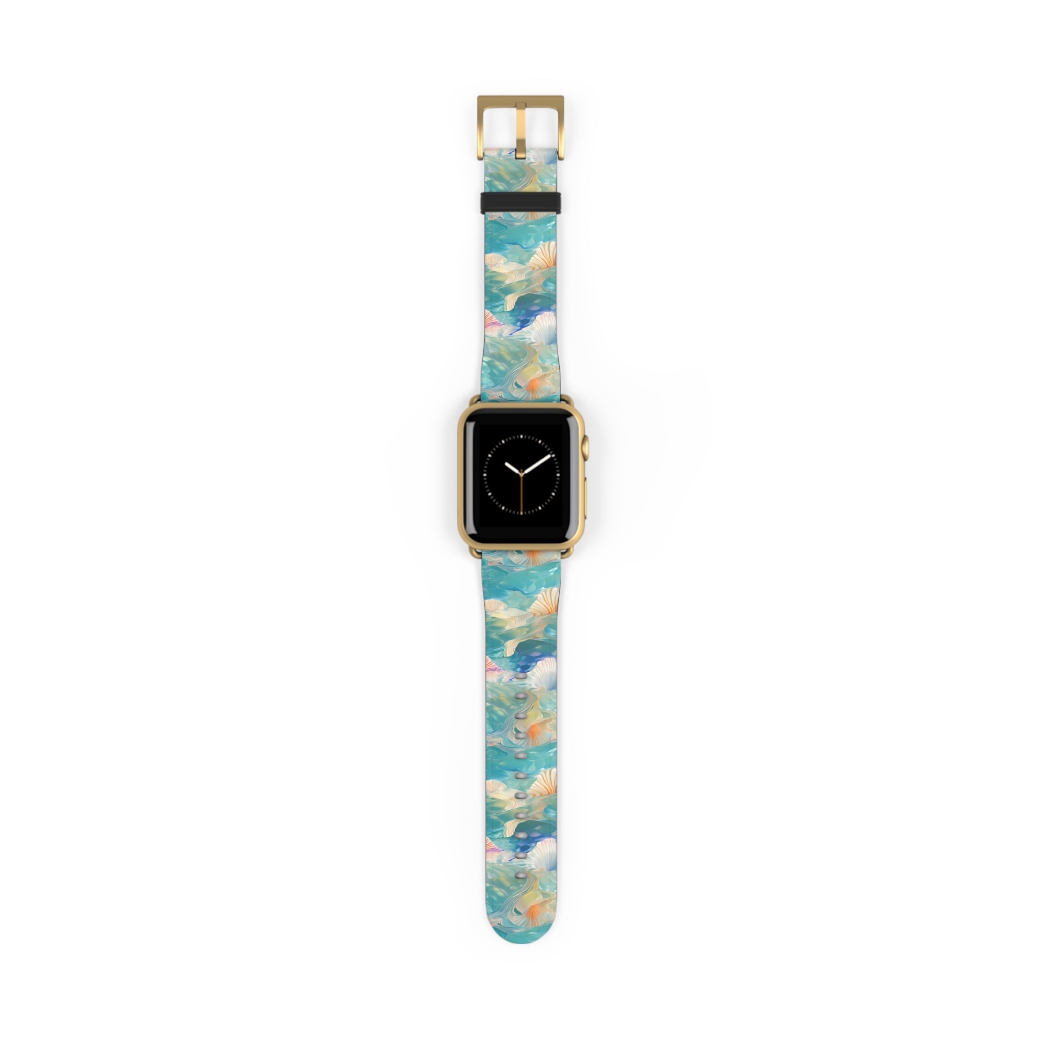 Watercolour Seashell - Wonders - Apple Watch Strap - Pattern Symphony