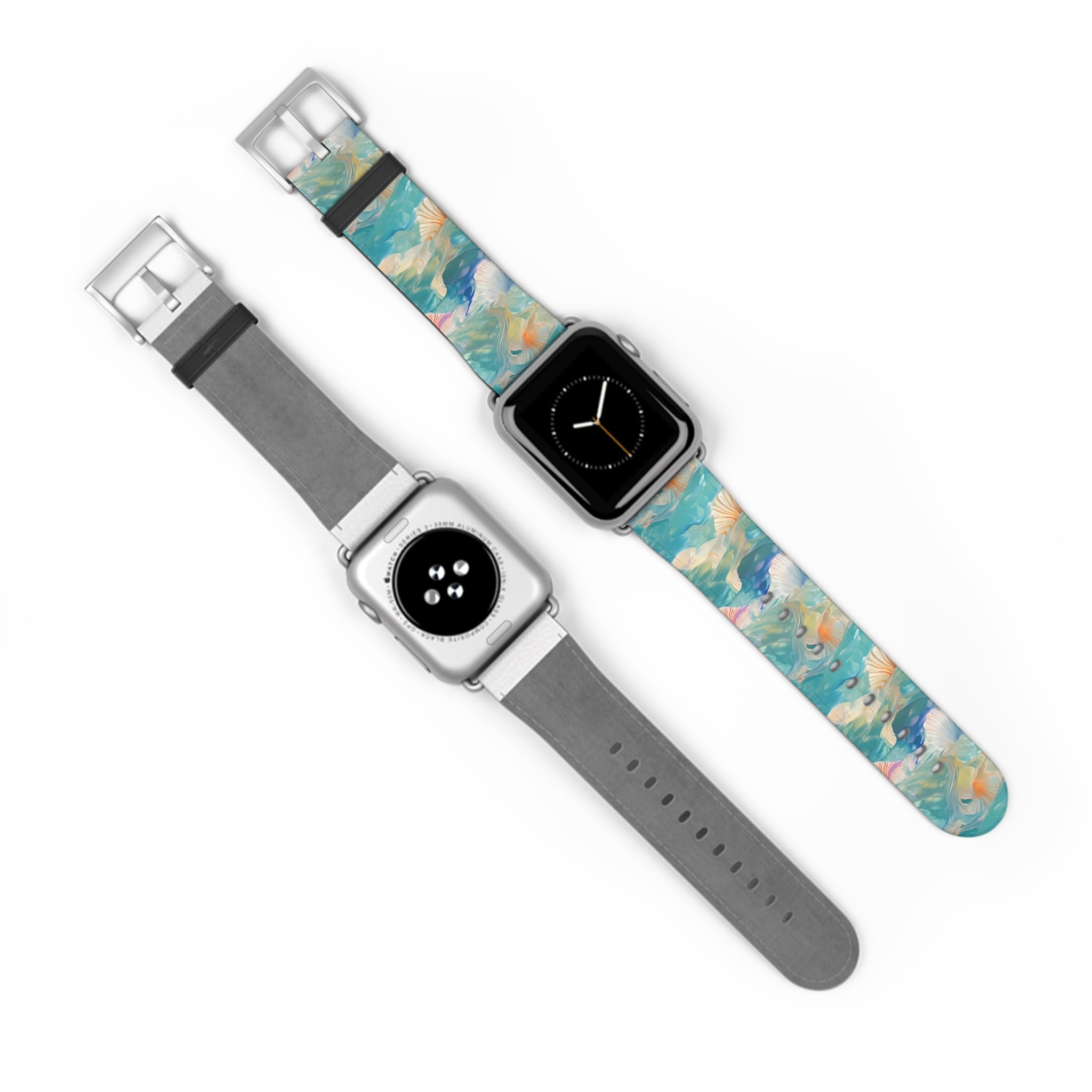 Watercolour Seashell - Wonders - Apple Watch Strap - Pattern Symphony