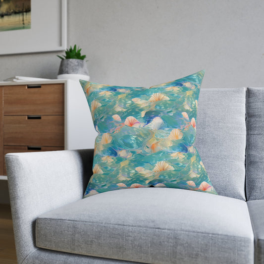 Watercolour Seashell - Wonders - Sofa and Chair Cushion - Pattern Symphony